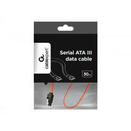 Cable Serial ATA metal latch 30cm