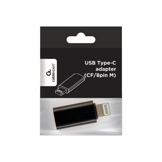 I/O ADAPTER USB-C TO LIGHTNING/A-USB-CF8PM-01 GEMBIRD