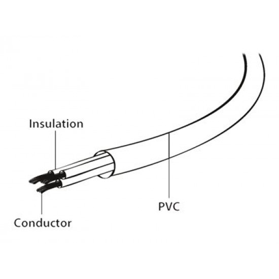 GEMBIRD Power cord C5 VDE approved 1 m