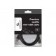 GEMBIRD CCF-USB2-AM5P-6 USB 2.0 A- MINI 5PM 1.8m cable with ferrite core