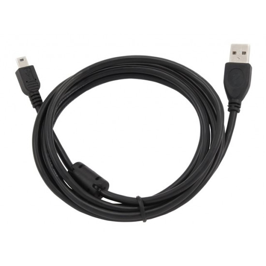 GEMBIRD CCF-USB2-AM5P-6 USB 2.0 A- MINI 5PM 1.8m cable with ferrite core