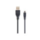 CABLE USB2 AM-MINI 30CM BLACK/CCP-USB2-AM5P-1 GEMBIRD