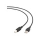 GEMBIRD CCP-USB2-AMBM-6 USB 2.0 A- B 1 8m cable black color