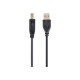 GEMBIRD CCP-USB2-AMBM-6 USB 2.0 A- B 1 8m cable black color