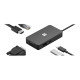 MS USB-C Travel Hub BG/YX/LT/SL Black