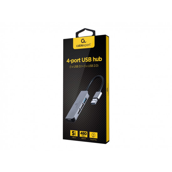 I/O HUB USB3 4PORT/UHB-U3P1U2P3-01 GEMBIRD