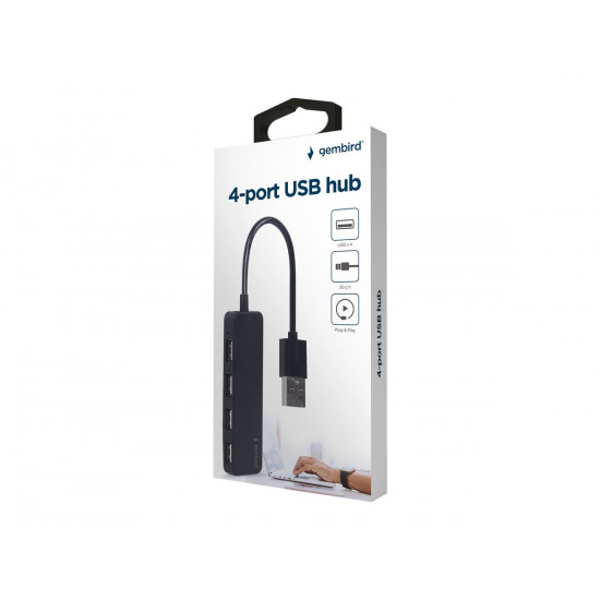 I/O HUB USB2 4PORT/UHB-U2P4-06 GEMBIRD