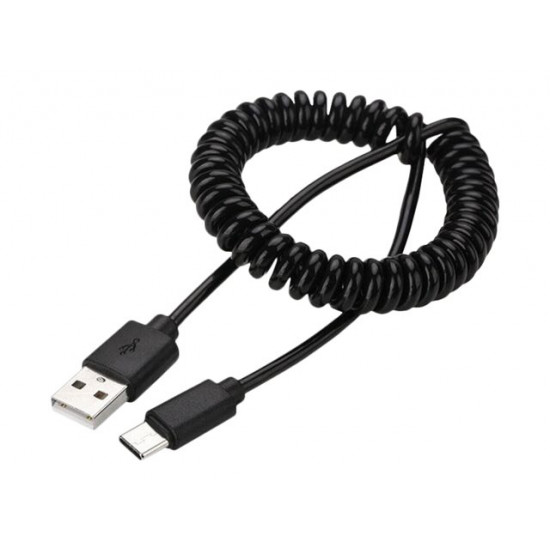 CABLE USB2 TO USB-C COILED/1.8M CC-USB2C-AMCM-6 GEMBIRD