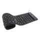 GEMBIRD KB-109F-B Flexible keyboard USB + OTG black color US layout