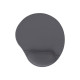 GEMBIRD MP-GEL-GR Gel mouse pad with wrist support grey