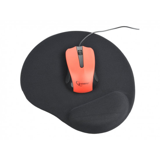 MOUSE PAD GEL BLACK/MP-GEL-BK GEMBIRD