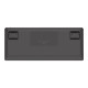 LOGITECH MX Mechanical Mini Minimalist Wireless Illuminated Keyboard - GRAPHITE - (US) INTL - 2.4GHZ/BT - N/A - EMEA - TACTILE