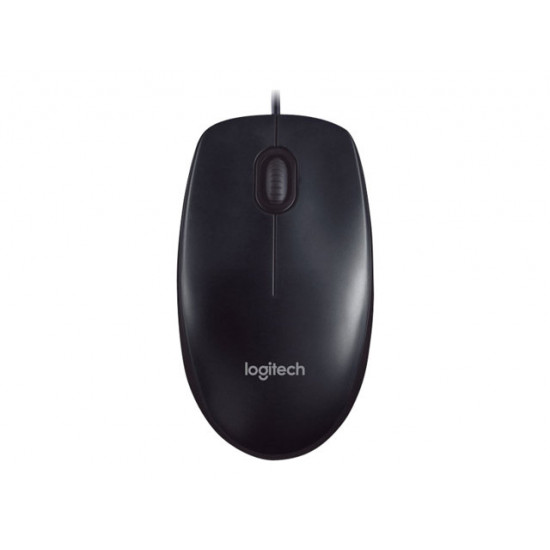 MOUSE USB OPTICAL M90/BLACK 910-001793 LOGITECH