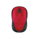 LOGITECH Wireless Mouse M235 Red WER Occident Packaging