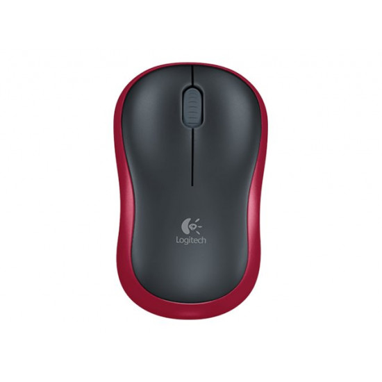 LOGITECH M185 Wireless Mouse - RED - EER2