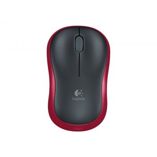 LOGITECH M185 Wireless Mouse - RED - EER2