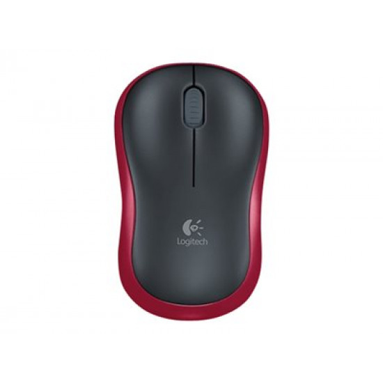 LOGITECH M185 Wireless Mouse - RED - EER2