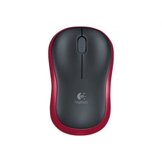 LOGITECH M185 Wireless Mouse - RED - EER2