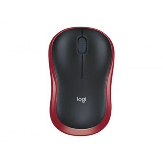 LOGITECH M185 Wireless Mouse - RED - EWR2