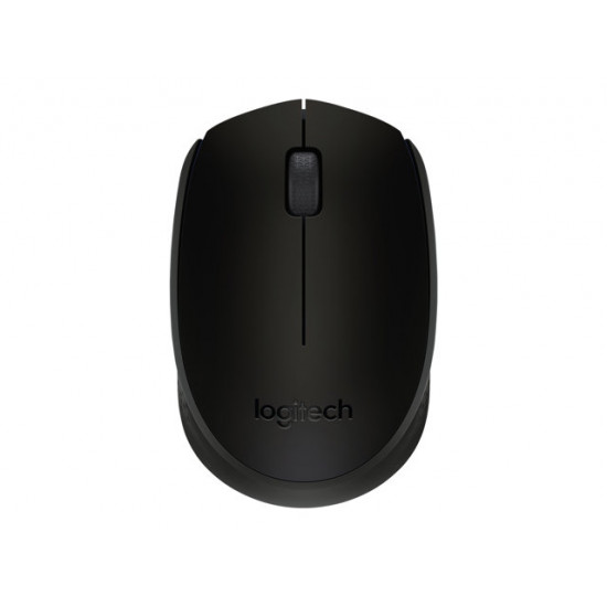 MOUSE USB OPTICAL WRL B170/BLACK 910-004798 LOGITECH