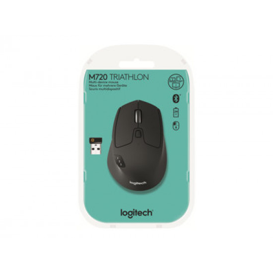 MOUSE BLUETH OPTICAL M720/TRIATHLON 910-004791 LOGITECH