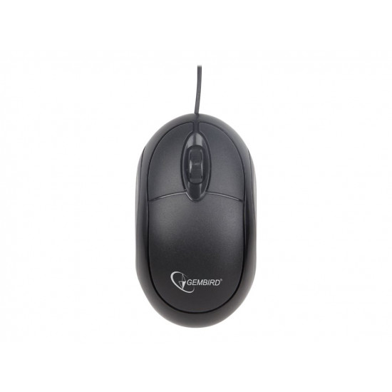 GEMBIRD MUS-U-01 Optical mouse 1000 DPI USB black