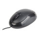 GEMBIRD MUS-U-01 Optical mouse 1000 DPI USB black