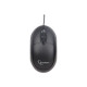 GEMBIRD MUS-U-01 Optical mouse 1000 DPI USB black