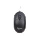 GEMBIRD MUS-U-01 Optical mouse 1000 DPI USB black