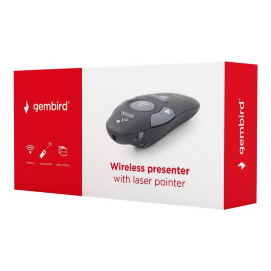 GEMBIRD WP-L-01 Wireless presenter with laser pointer WP-L-01