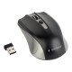 GEMBIRD MUSW-4B-04-GB Wireless optical mouse 1600DPI nano USB spacegrey black