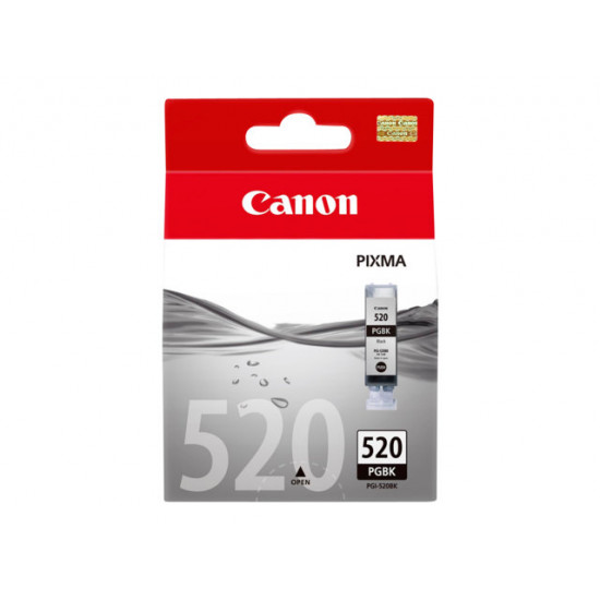 CANON 1LB PGI-520BK ink cartridge black standard capacity 19ml 334 pages 1-pack