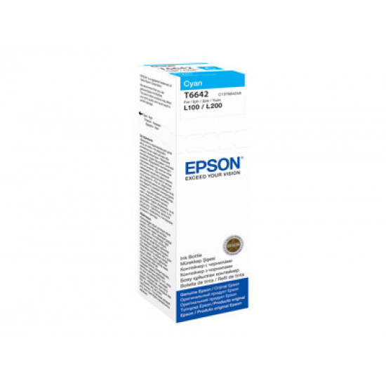 EPSON T6642 CYAN INK BOTTLE 70ML