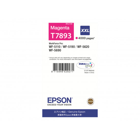 EPSON WF-5xxx Series Ink Cartridge XXL Magenta