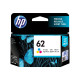 HP 62 Tri-color Ink Cartridge