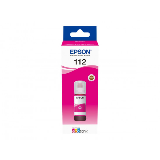 EPSON 112 EcoTank Pigment Magenta ink bottle