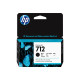 HP 712 38-ml Black DesignJet Ink Cartridge