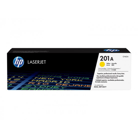 HP 201A Tonercartridge yellow 1.400 pages standard capacity