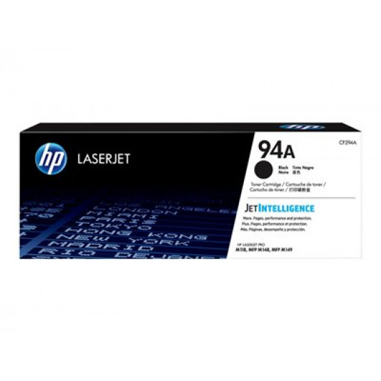 HP 94A Black Original LaserJet Toner Cartridge