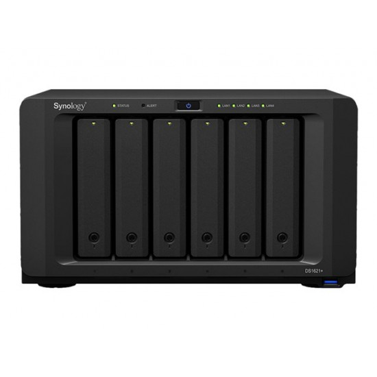 SYNOLOGY DS1621+ NAS AMD V1500B quad-core 2.2 GHz 4GB DDR4 3xUSB 3.2 Gen 1 2xeSATA