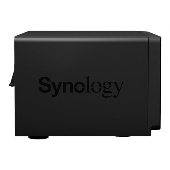 SYNOLOGY DS1821+ 8-Bay NAS AMD Ryzen Embedded V1500B quad-core 2.2GHz 4GB DDR4 up to 32GB 4xUSB 3.2 Gen 1 2xeSATA