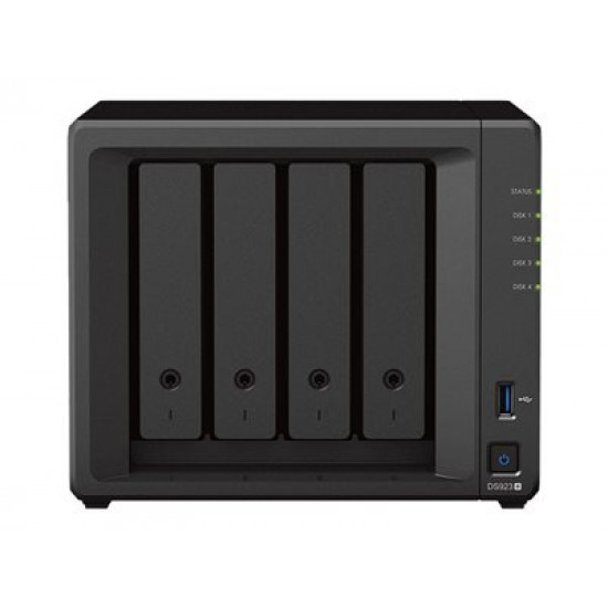 Server NAS DS923+ 4x0HDD 4GB R1600 2xRJ45 1xeSATA 2xUSB 3.2.1 