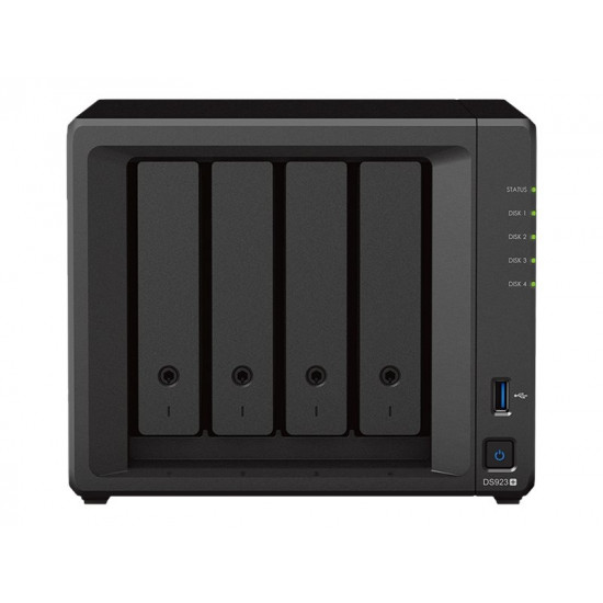 Server NAS DS923+ 4x0HDD 4GB R1600 2xRJ45 1xeSATA 2xUSB 3.2.1 