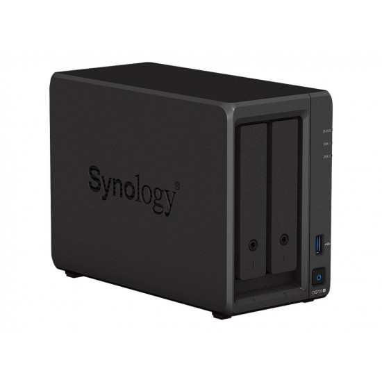 SYNOLOGY 2-Bay Diskstation Ryzen R1600 2GB DDR4 ECC SODIMM