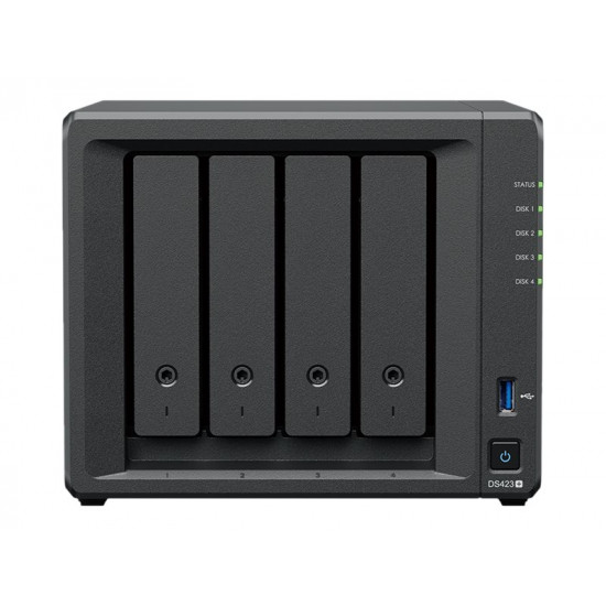 Synology DiskStation DS423 NAS/storage server Ethernet LAN Black RTD1619B