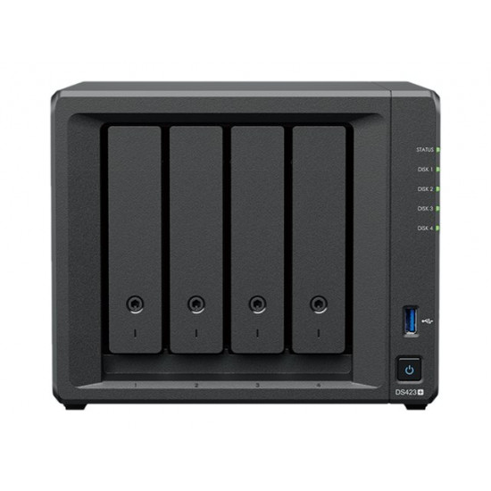 Synology DiskStation DS423 NAS/storage server Ethernet LAN Black RTD1619B