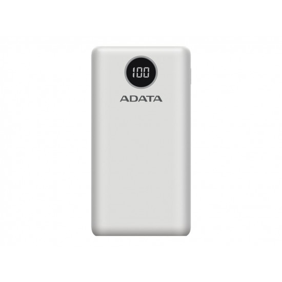 ADATA P20000QCD Powerbank 20000mAh White