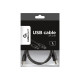 GEMBIRD CCP-USB2-AMCM-1M USB 2.0 cable to type-C AM/CM 1m black