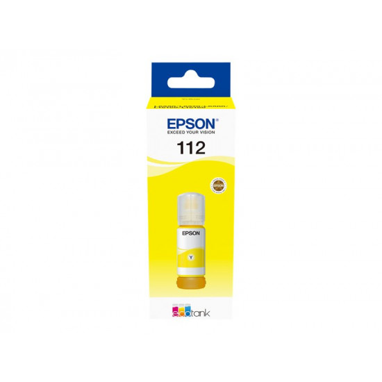 EPSON 112 EcoTank Pigment Yellow ink bottle