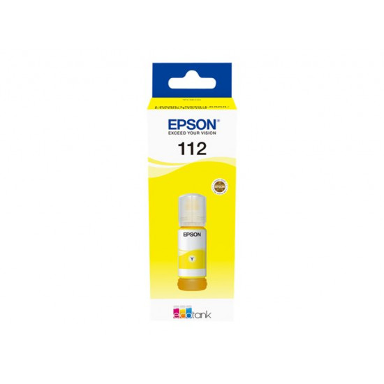 EPSON 112 EcoTank Pigment Yellow ink bottle